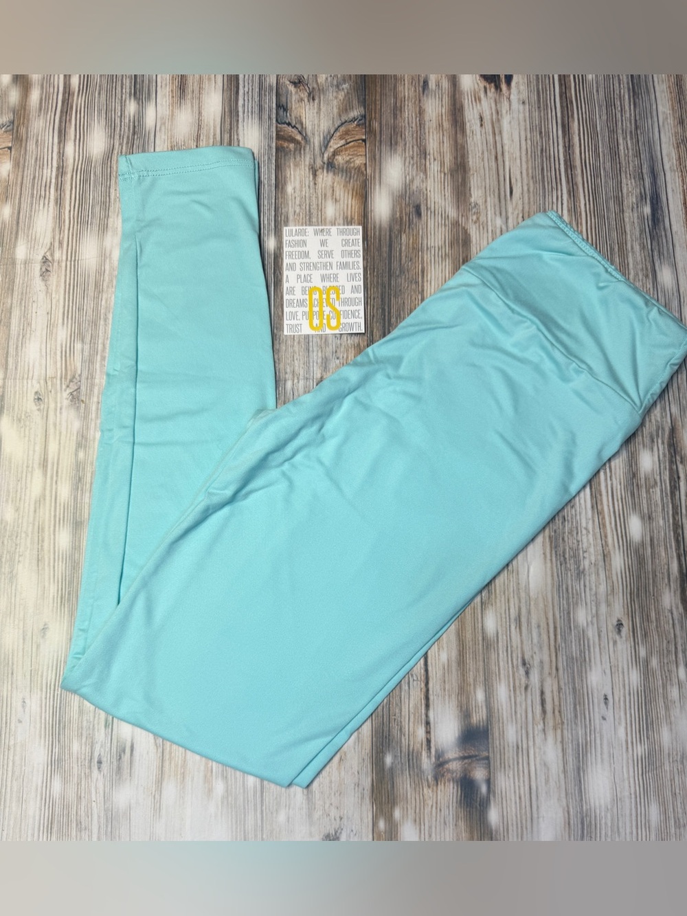 LuLaRoe Mint Aqua Leggings